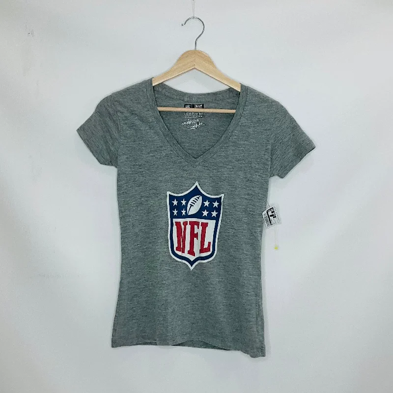 camisoles for womenTop Short Sleeve Basic By Nfl In Grey, Size: S