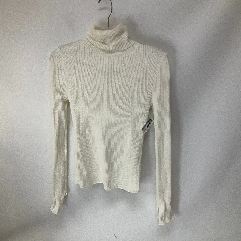 women's tops for those who love to shop for unique findsTop Long Sleeve By Maeve In White, Size: Xs