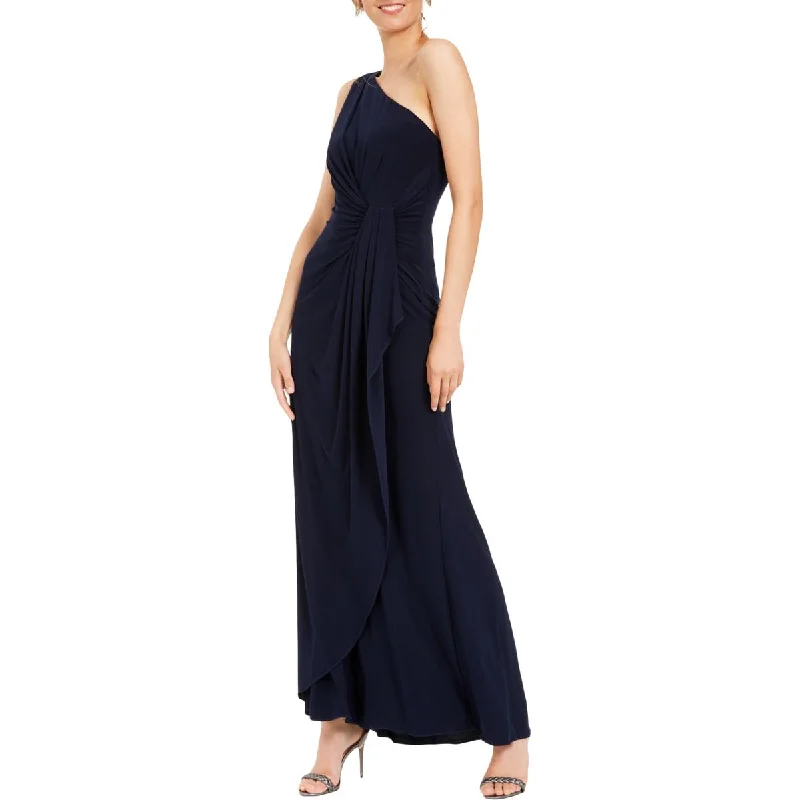 women's work dressesAdrianna Papell Womens Faux Wrap Long Evening Dress