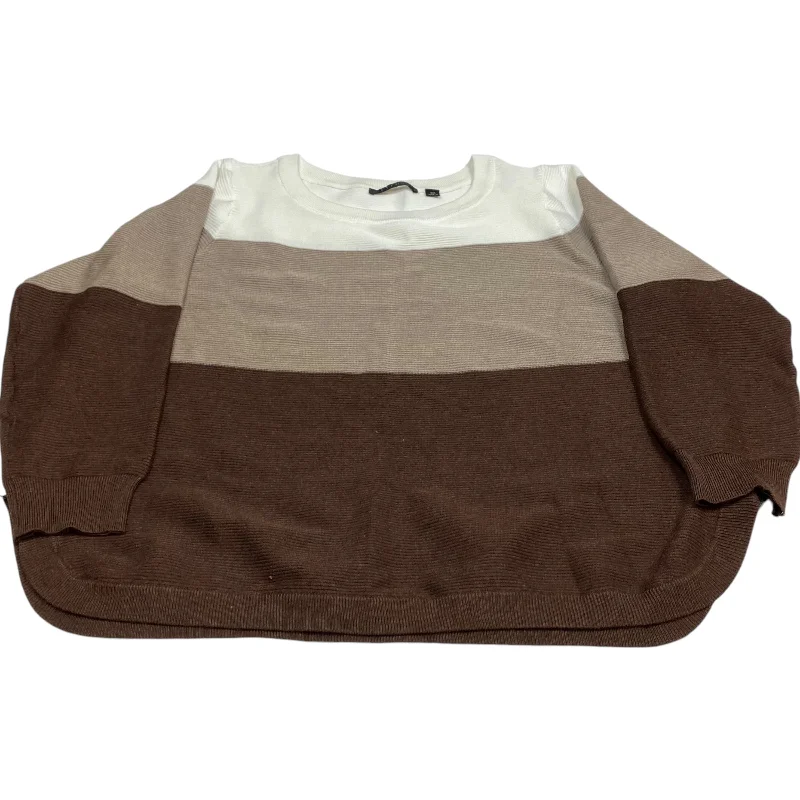 women's tops for those who want to add a pop of color to their outfitsTop Long Sleeve By Cyrus In Brown, Size: 3x