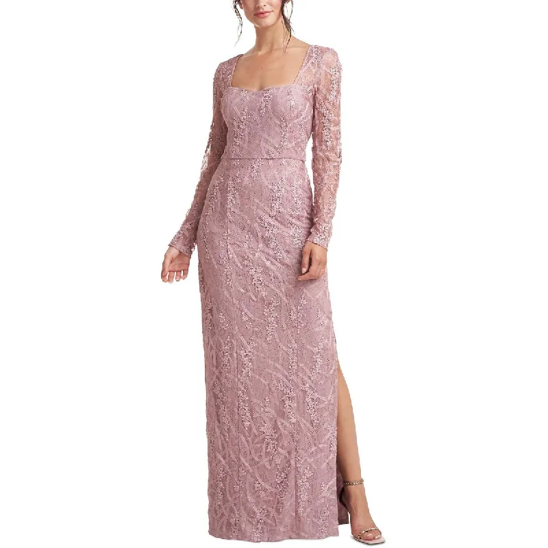 women's lightweight dressesJS Collections Womens Lace Embroidered Evening Dress