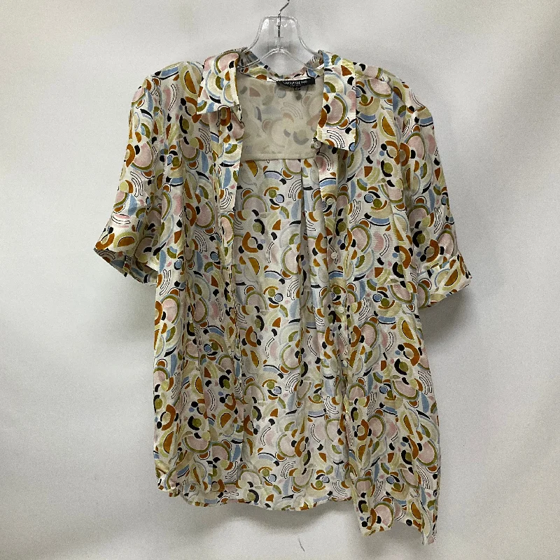 women's tops for creating capsule wardrobesTop Short Sleeve By Lafayette 148 In Multi-colored, Size: L