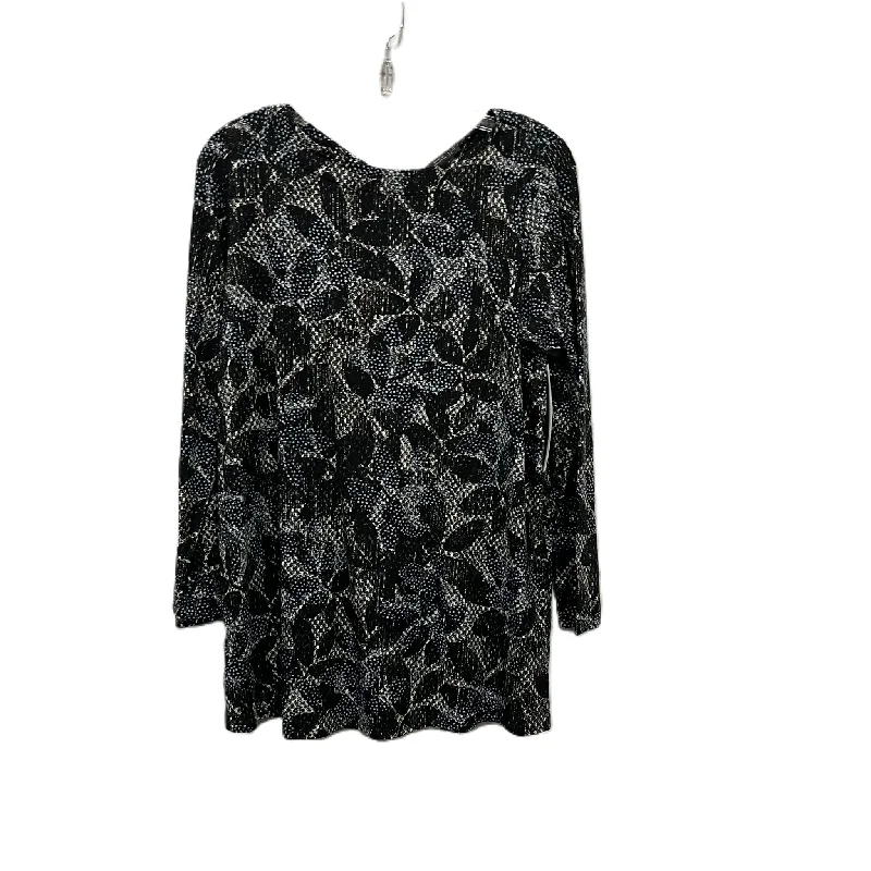 women's tops for those who want to make a fashion statementTop Long Sleeve By J. Jill In Black, Size: Mp