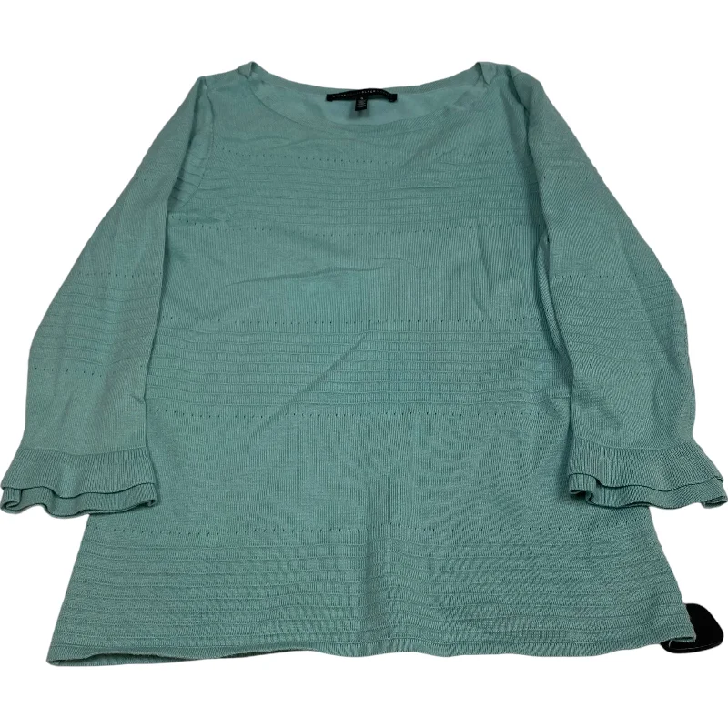 women's tops for those who want to wear pieces that are both functional and fashionableTop Long Sleeve By White House Black Market In Blue, Size: S