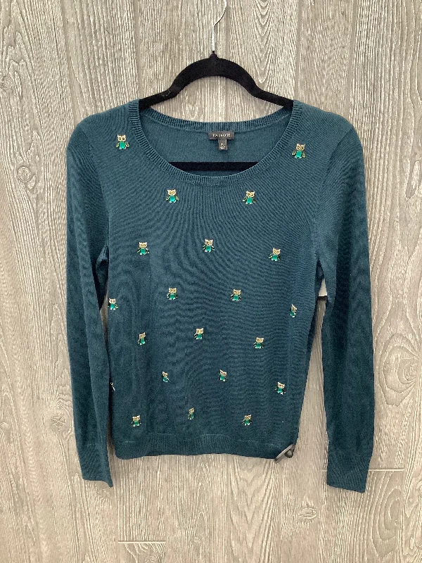 women's tops for those who want to show off their figure in a flattering wayTop Long Sleeve By Talbots In Green, Size: Xs