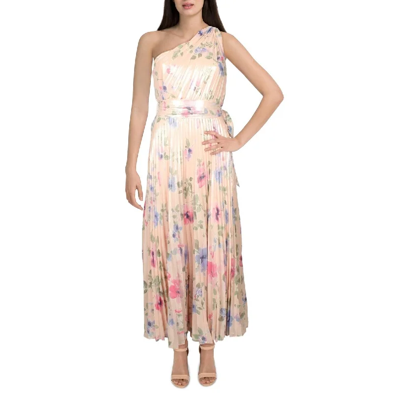 women's pear-shaped body dressesLauren Ralph Lauren Womens Akecheta Floral Long Evening Dress