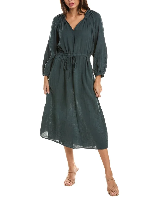 women's flutter-sleeved dressesVelvet by Graham & Spencer Audrey Maxi Dress