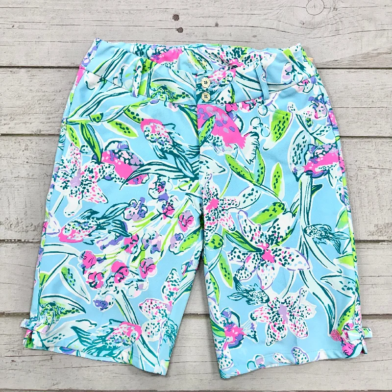 women's denim shortsShorts Designer By Lilly Pulitzer  Size: 4