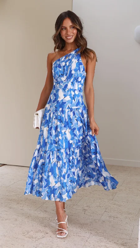 Mermaid DressJayma Maxi Dress - Blue Floral