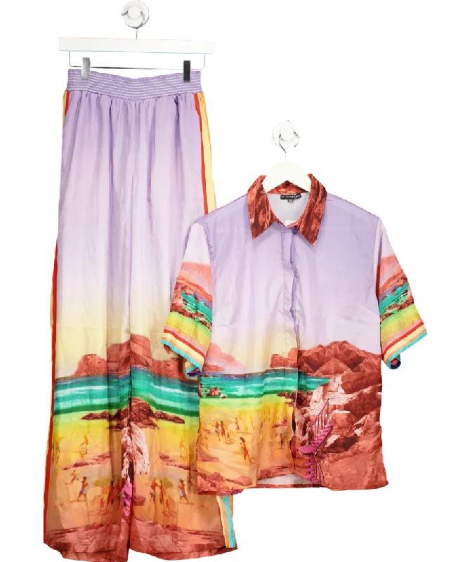 Noughts & Kisses Multicoloured Beach Shirt & Trousers UK XS/S