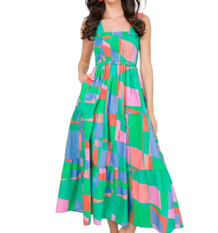 women's lightweight dressesSpring Into Summer Maxi Dress In Green