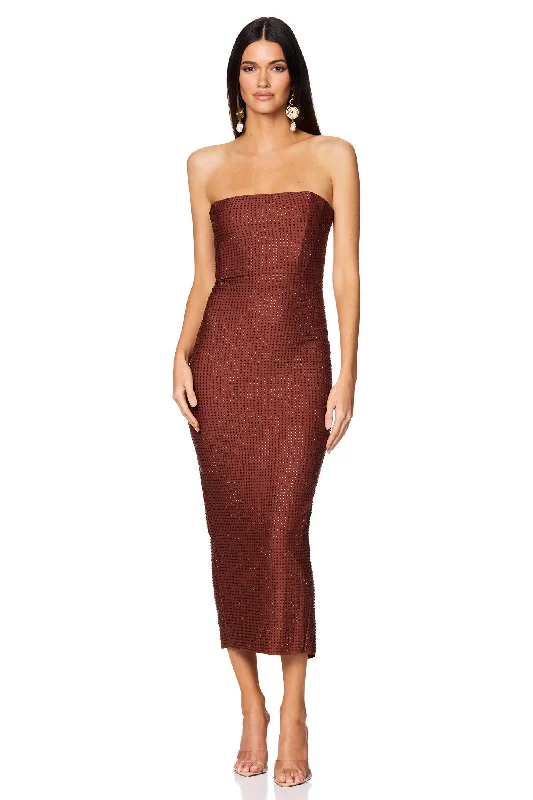 women's lightweight dressesAdriana Midi