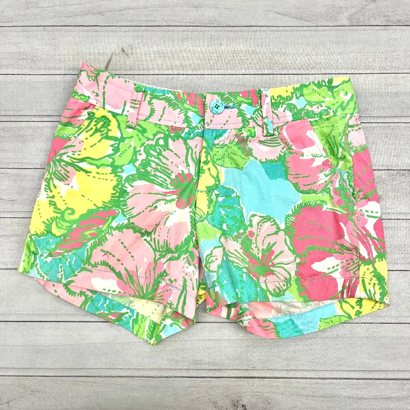 women's trendy shortsShorts Designer By Lilly Pulitzer  Size: 0