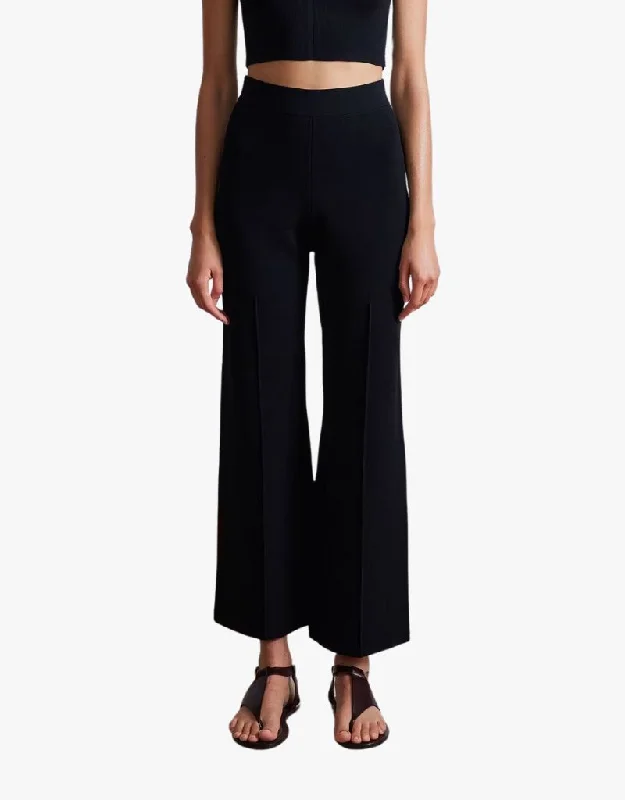 women's high-slung pantsApiece Apart Rene Pull On Pants in Black