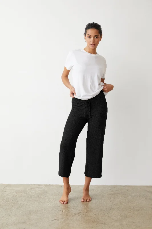 women's zipper pantsSupersoft Crop Lounge Pant