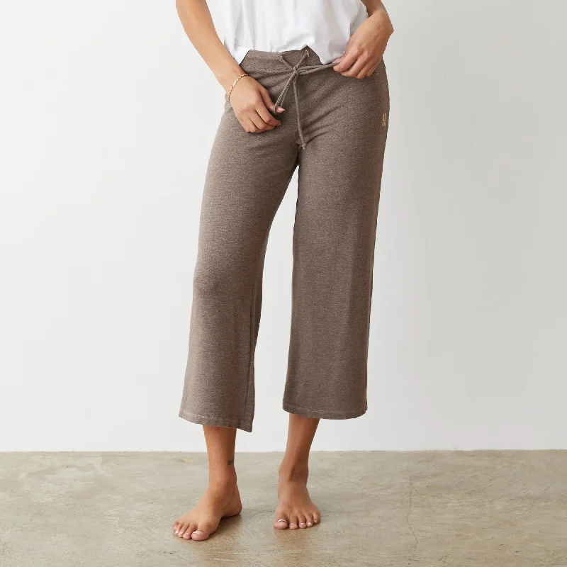 women's insulated pantsSupersoft Crop Lounge Pant