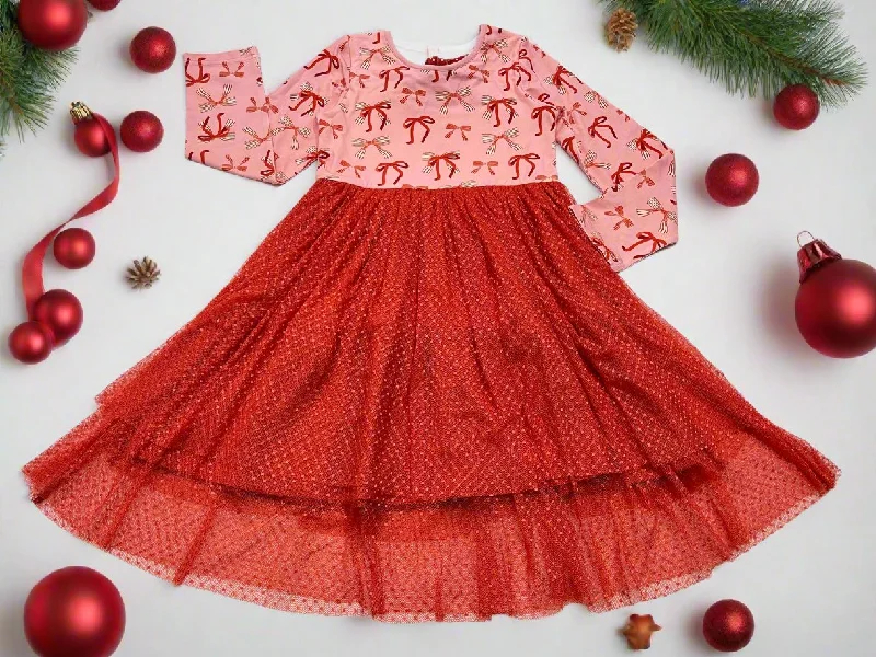 women's everyday dressesBows Of Holly Tulle Dress