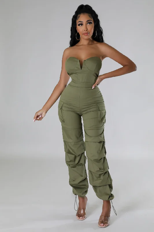 women's jumpsuits for wrinkle-resistant materialsLast Night Jumpsuit