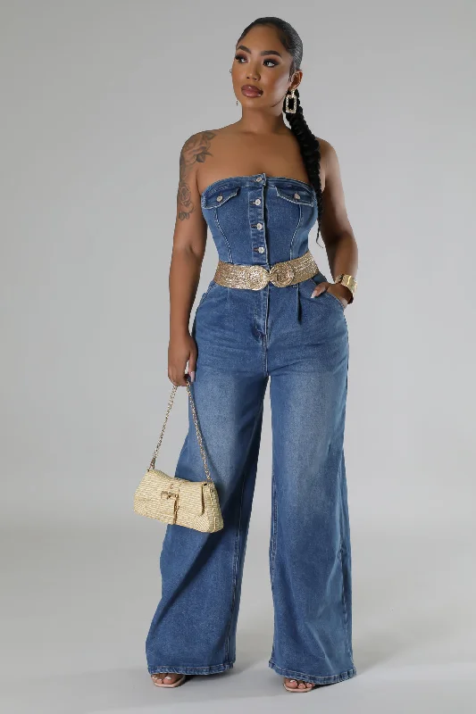 women's jumpsuits with cinched waistsNailed It Jumpsuit