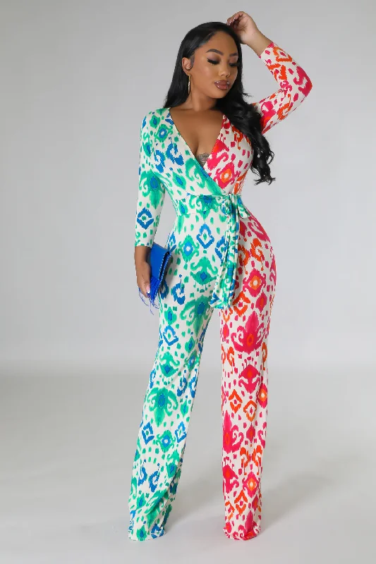 women's jumpsuits for pear-shaped bodiesAlways Positive Jumpsuit