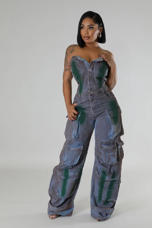 women's jumpsuits for eco-friendly choicesFading Away Jumpsuit