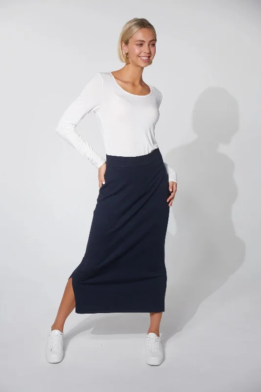 women's high-slit skirtsHaven Nikolai Knit Skirt