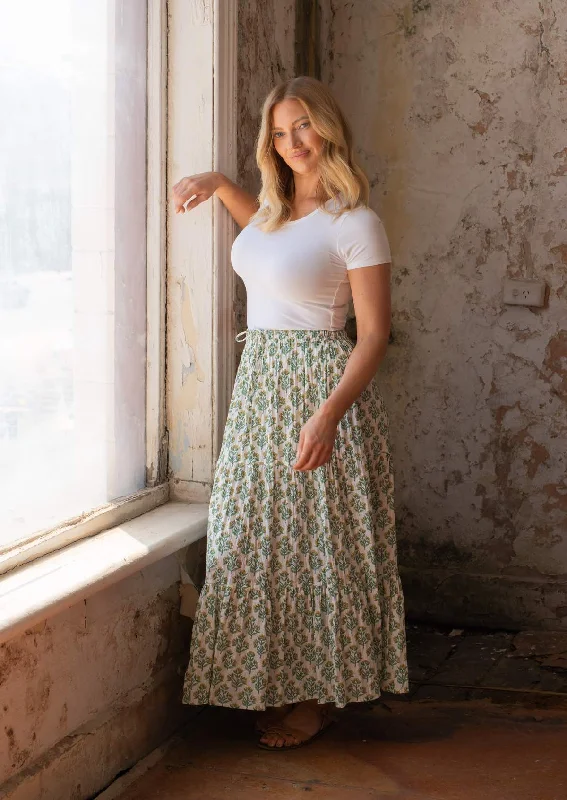 women's chiffon skirtsMaxi Skirt Buttercup