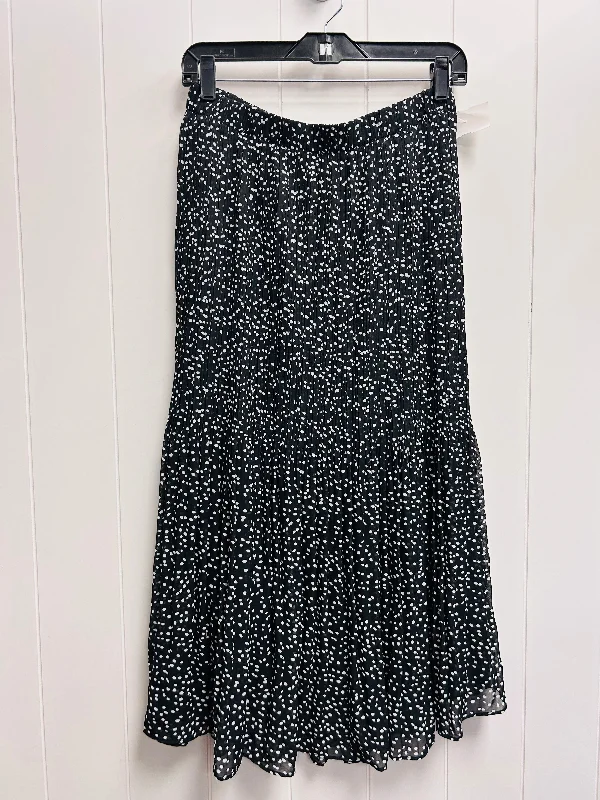 women's elegant skater skirtsSkirt Maxi By Wdny In Black & White, Size: S