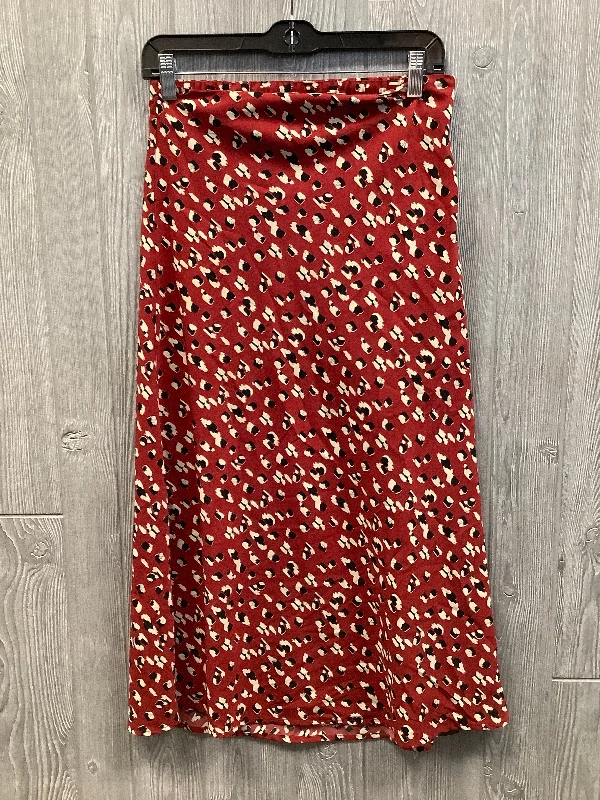 women's spring mini skirtsSkirt Midi By Wishlist In Red, Size: 8