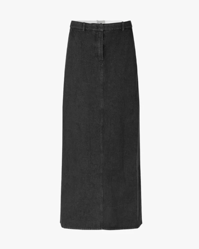 women's affordable velvet skirtsEclipse Denim Skirt