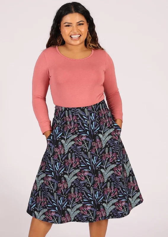 women's business skirtsZarah Skirt Obsidian